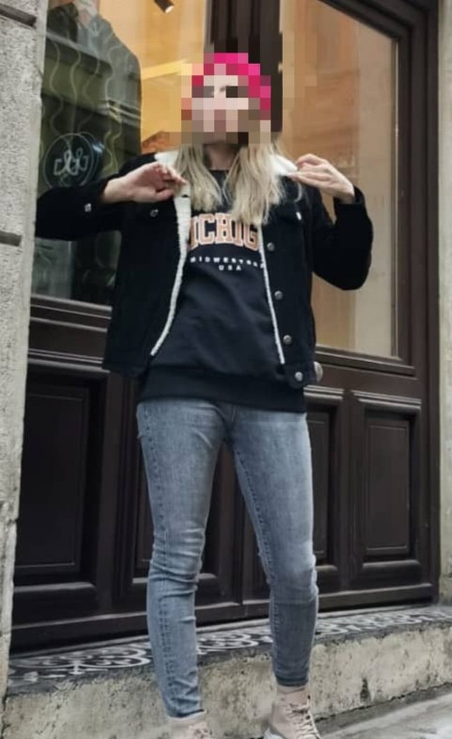 Bershka Kadife içi kürklü Ceket - Görsel 3