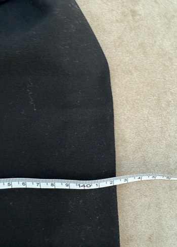 Pınar şems Uzun Kol Detaylı Siyah Beyaz Elbise - Görsel 7