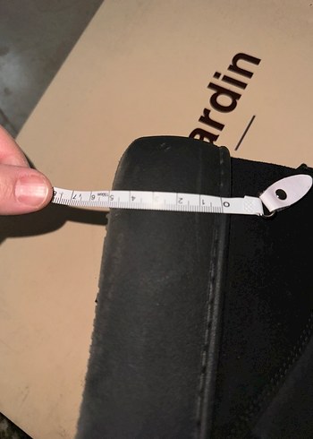 Pierre Cardin Siyah Platform Topuklu Kadın Kar  Botu - Görsel 4