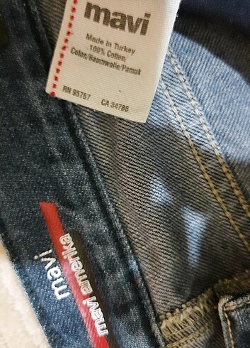 32 Beden Erkek mavi jeans pantolon