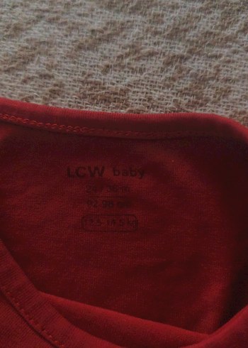 Kız Çocuk Kırmızı Uzun Kollu Baskılı Tişört - Görsel 4