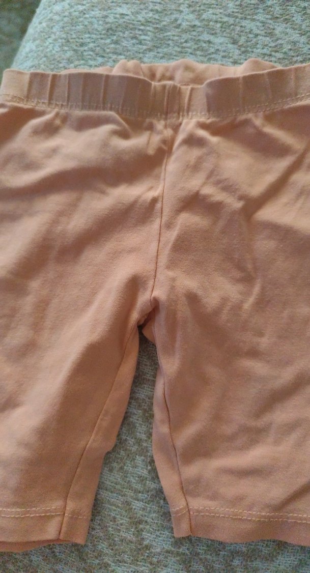 Kız Çocuk Bej Pamuklu Tayt - Görsel 4