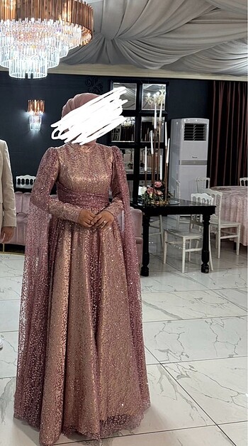 Armine Tesettür Nişan Elbisesi