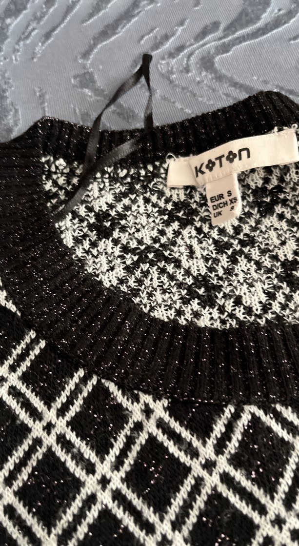 Uzun Kollu Kadın Triko Kazak - Görsel 2