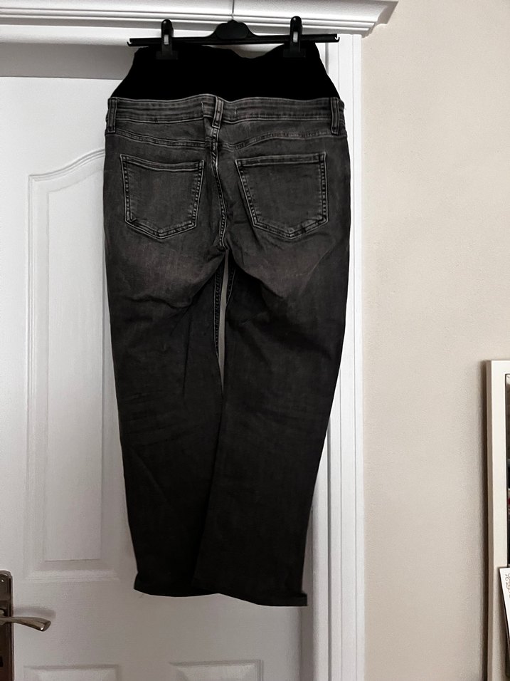 Gri Normal Boy Hamile Kot Pantolon - Görsel 3