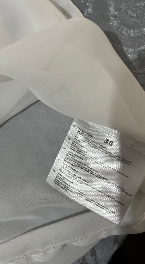 Dantel Detaylı Kısa Kollu bluz - Görsel 4