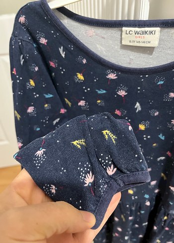 Kız Çocuk Çok Renkli Uzun Kollu Elbise - Görsel 3