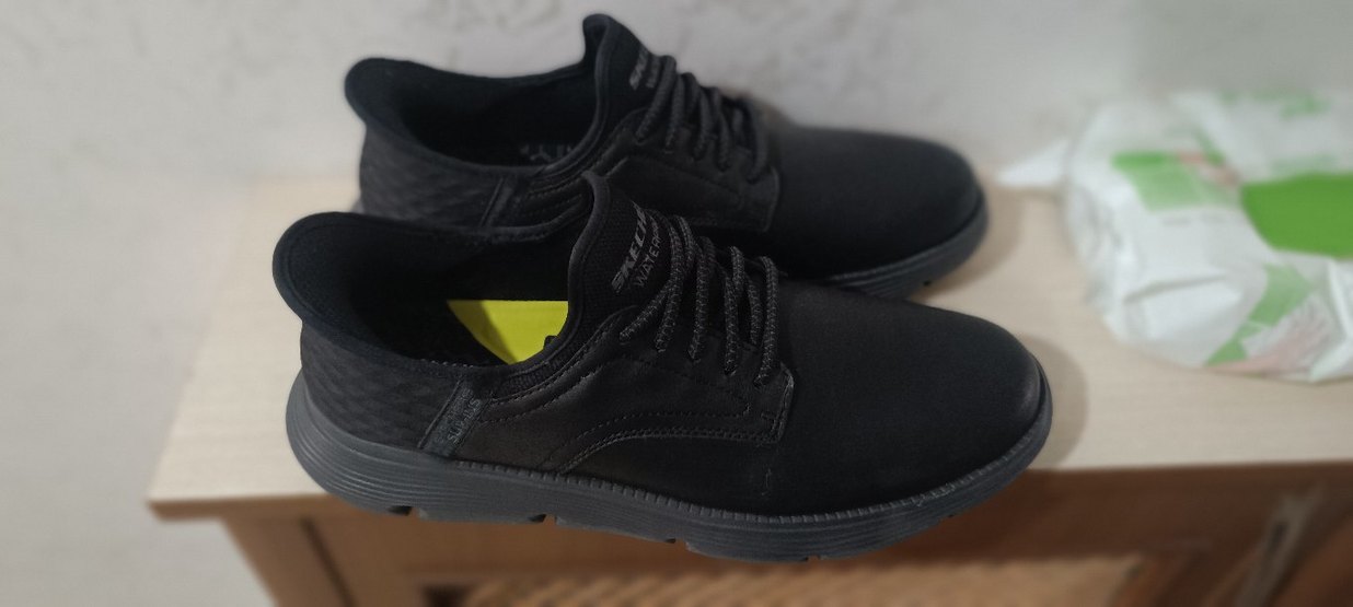 Skechers Siyah Su Geçirmez Erkek Ayakkabı 43 Numara - Görsel 5