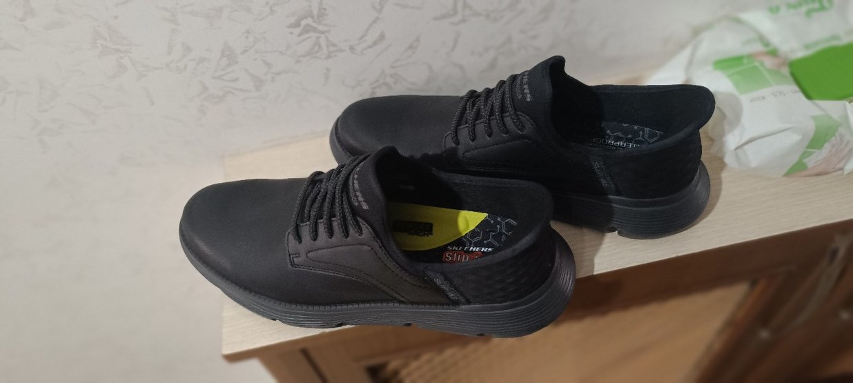 Skechers Siyah Su Geçirmez Erkek Ayakkabı 43 Numara - Görsel 4