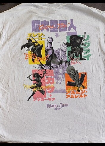 Defacto Defacto Coool XL Attack On Titan T-shirt 