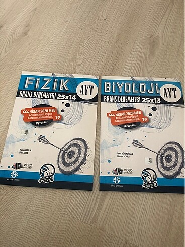 Fizik Biyoloji Ayt deneme