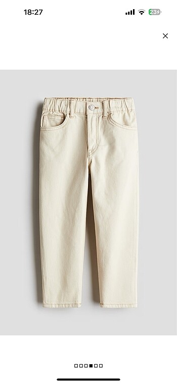 8 Yaş Beden H&M pantolon