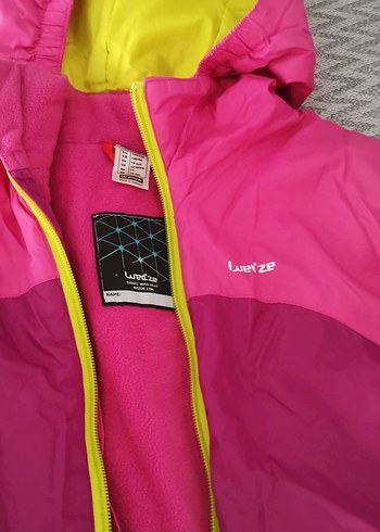 Kız Çocuk Pembe Fermuarlı Mont - Görsel 3