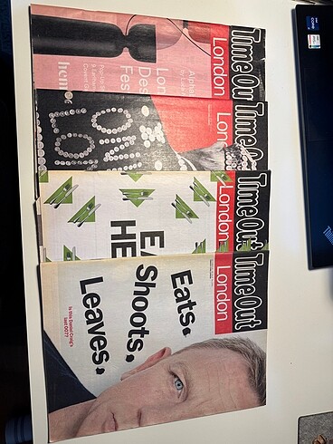 4 Tane Timeout London Dergisi