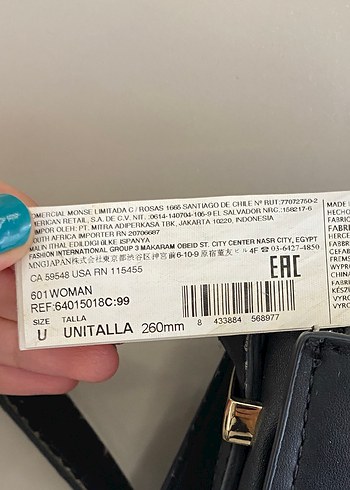 Mango Gold Toka detay siyah omuz çantası - Görsel 8