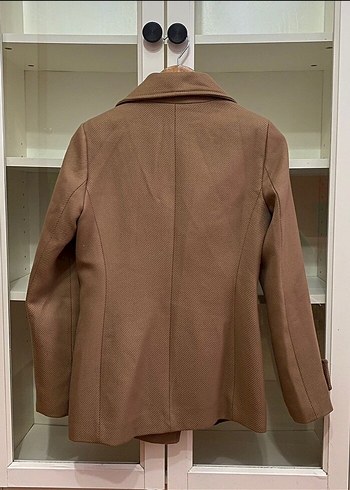 Koton kahverengi trençkot / kaban - Görsel 2