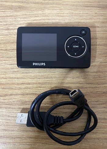 PHILIPS Mp4 çalar Siyah Taşınabilir Medya Oynatıcı - Görsel 2