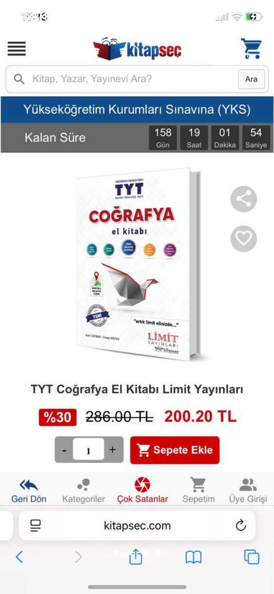Limit Yayınları TYT AYT Coğrafya ve Tarih El Kitabı - Görsel 3