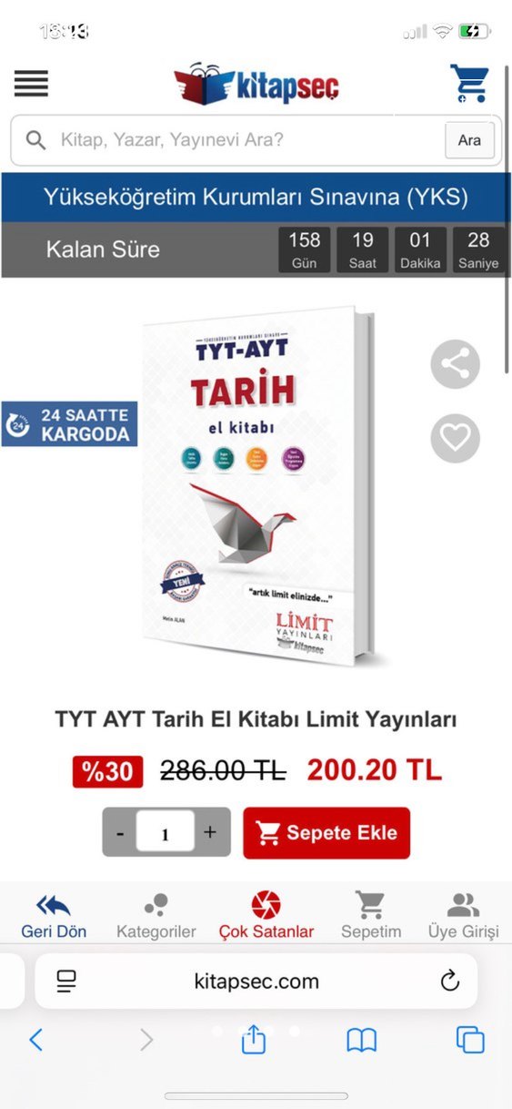 Limit Yayınları TYT AYT Coğrafya ve Tarih El Kitabı - Görsel 4