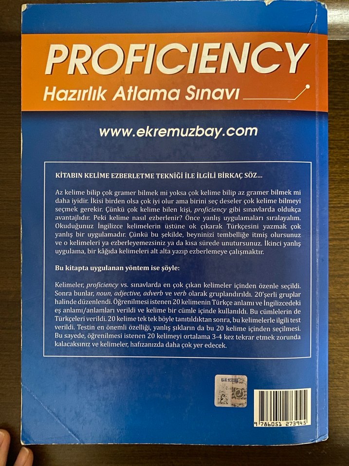 Proficiency Hazırlık Atlama Sınavı Kitabı Ekrem Uzbay - Görsel 3