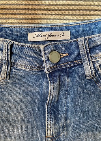 xs Beden mavi Renk Kadın Mavi Jeans Denim Şort 24/27