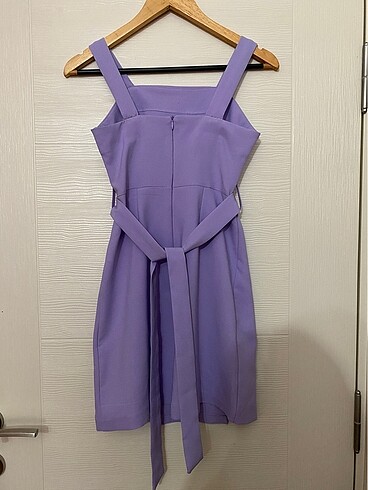 34 Beden Trendyolmilla lila mini elbise