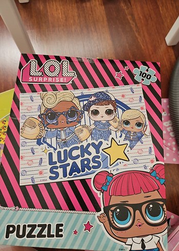 Diğer LOL Surprise Lucky Stars 100 Parça Çocuk Puzzle