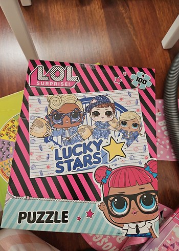 Beden LOL Surprise Lucky Stars 100 Parça Çocuk Puzzle