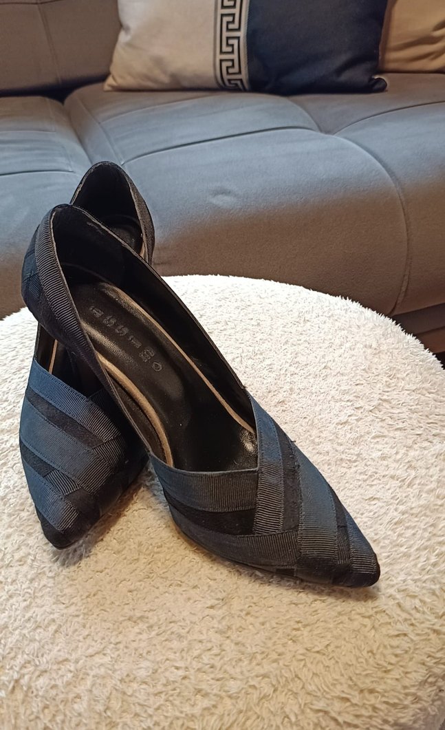 Kadın siyah Stiletto Topuklu Ayakkabı - Görsel 2