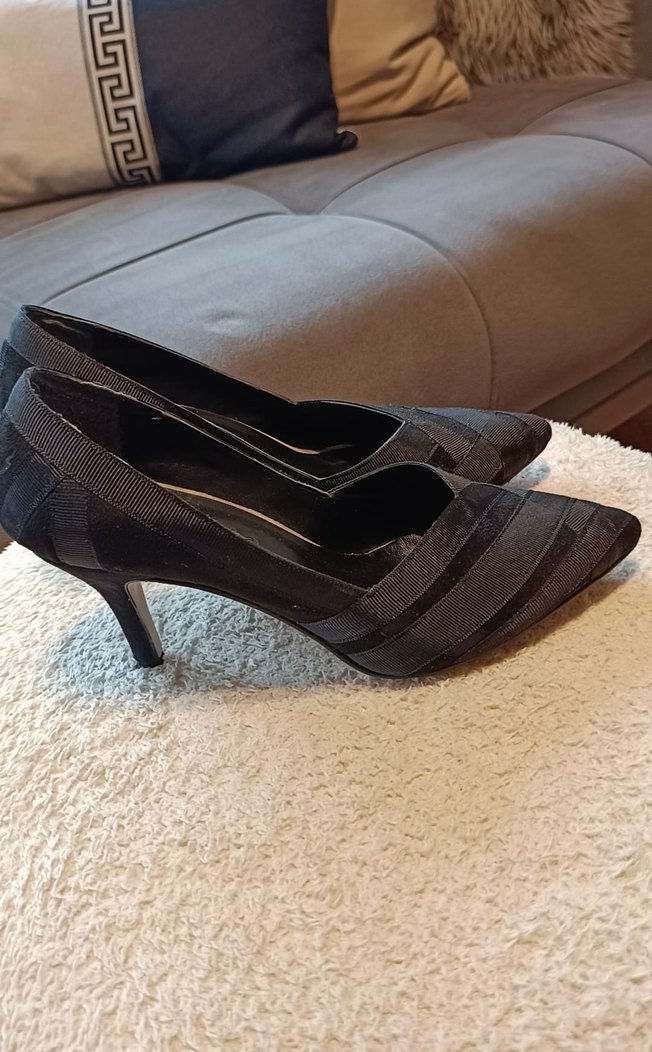 Kadın siyah Stiletto Topuklu Ayakkabı - Görsel 3