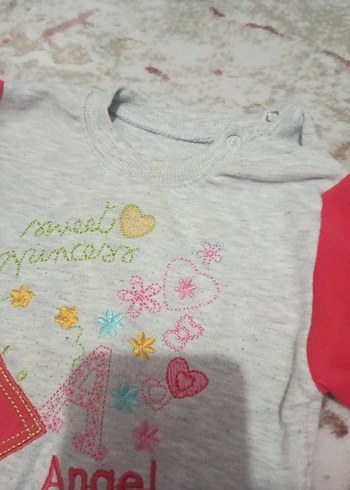 Kız Bebek Renkli Triko Takım Uzun Kollu - Görsel 2