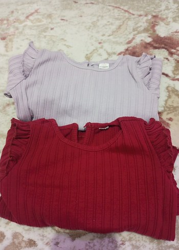 Kız Çocuk Renkli Fırfırlı Uzun Kollu Bluz - Görsel 6