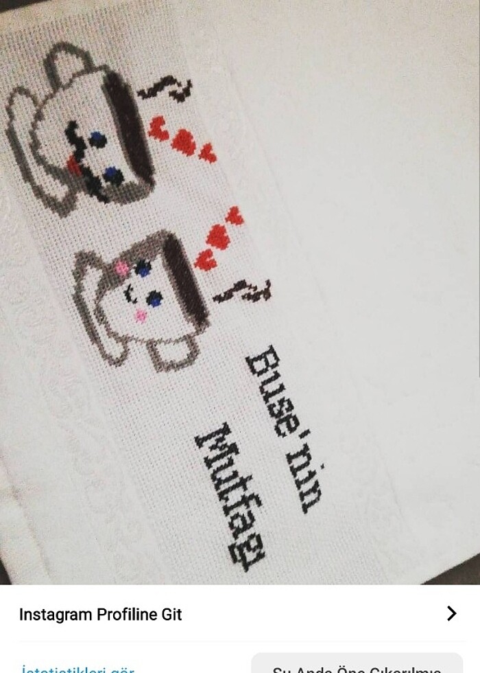 Mutfak havlusu isleme - Görsel 4