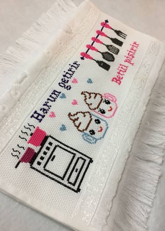 Mutfak havlusu isleme - Görsel 5