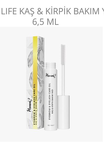 homm bitkisel Light Beyaz Kaş & Kirpik Bakım Yağı 6,5 ML