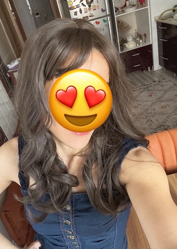 Doğal dalgalı kumral peruk - Görsel 11