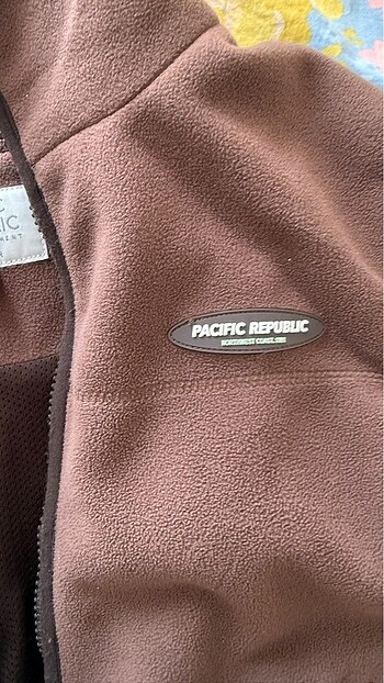 Kahverengi polar yelek - Görsel 5