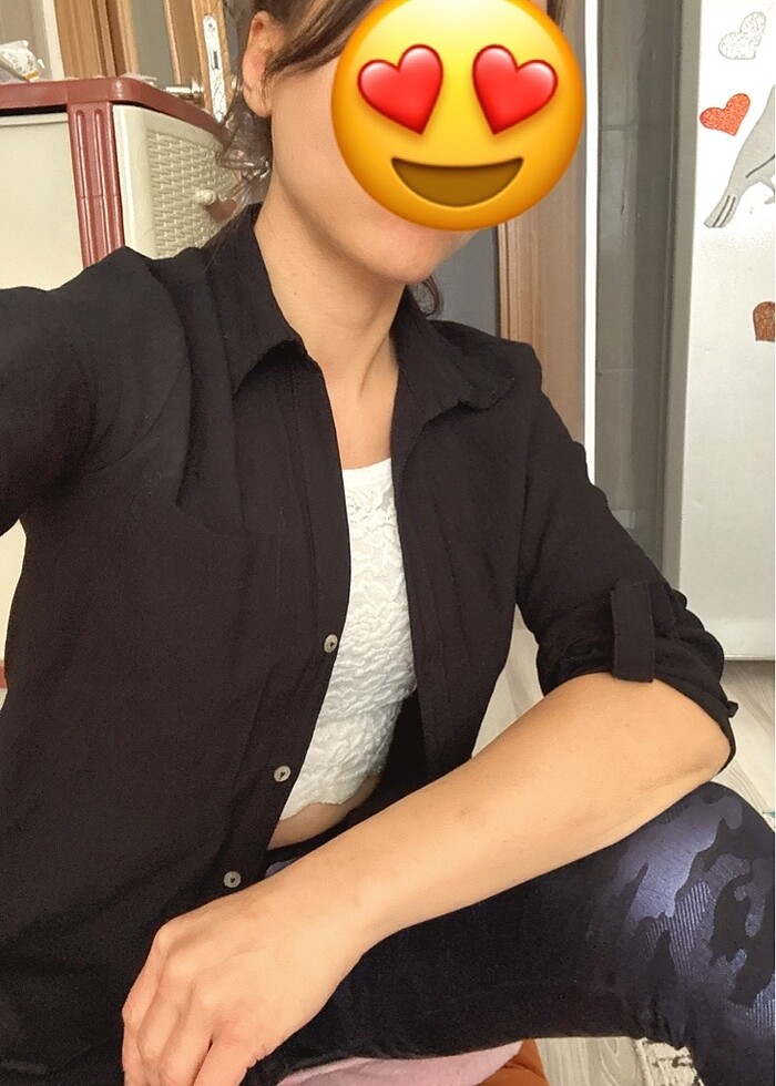 LCW siyah gömlek - Görsel 5