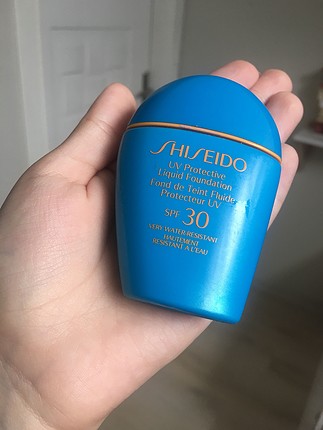 Shiseido Shiseido güneş faktorlu fondoten