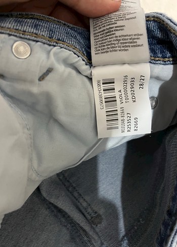 38 Beden mavi Renk Mavi marka jean