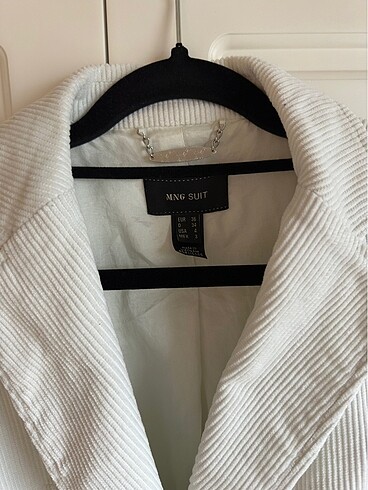s Beden beyaz Renk Mango Kadın Blazer Ceket