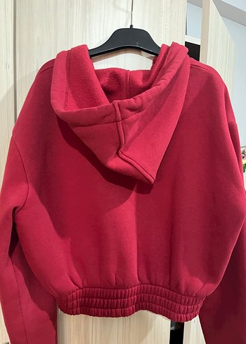 GS Store Gs Fermuarlı Kapüşonlu Kadın Sweatshirt