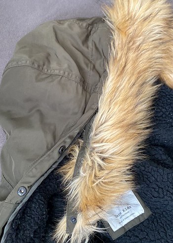 Zara Kahverengi Kürklü Erkek Çocuk Mont - Görsel 3