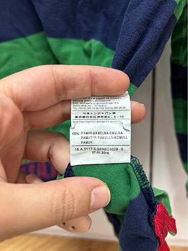 7 Yaş Beden Sweatshirt