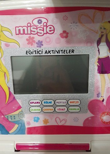  Beden Renk Pembe Renkli Eğitici Oyuncak Dizüstü Bilgisayar