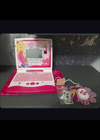 Pembe Renkli Eğitici Oyuncak Dizüstü Bilgisayar