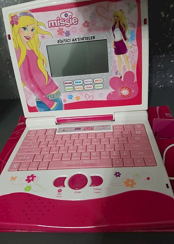Diğer Pembe Renkli Eğitici Oyuncak Dizüstü Bilgisayar