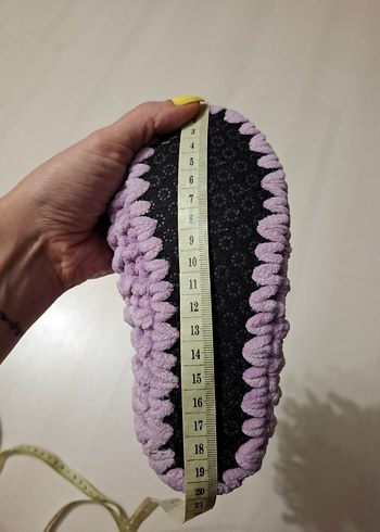 Örgü panduf - Görsel 5