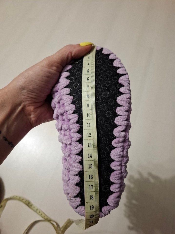 Örgü panduf - Görsel 5