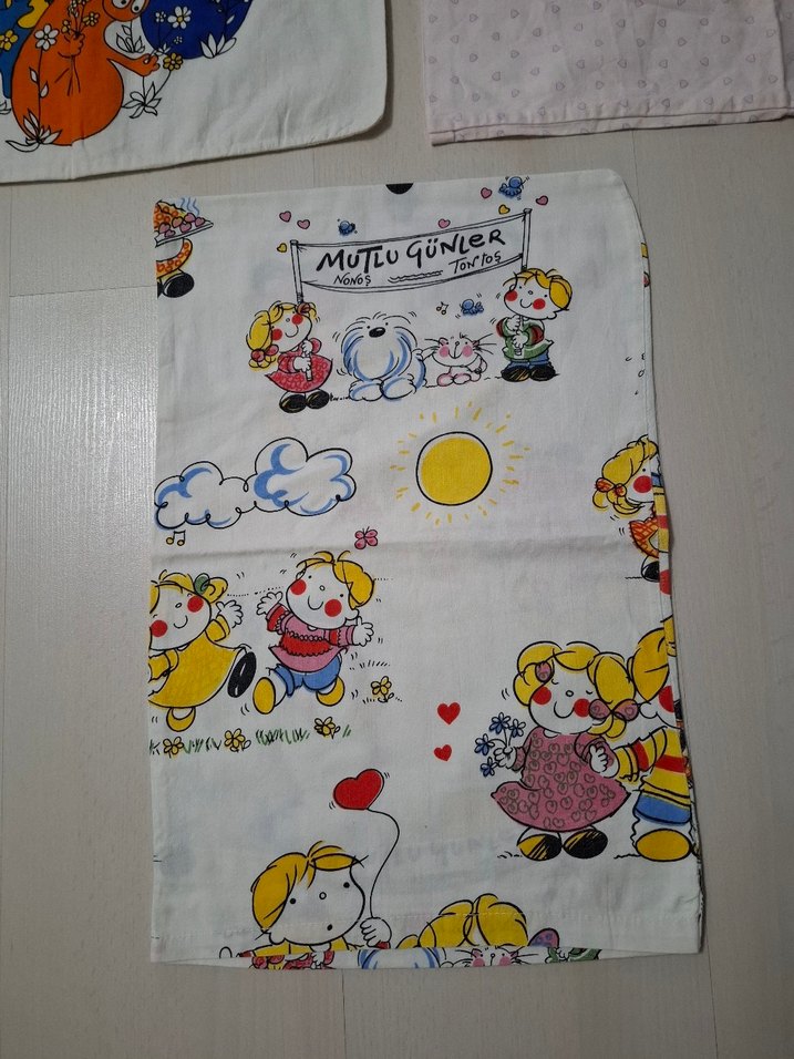 Vintage yastık kılıfları - Görsel 3